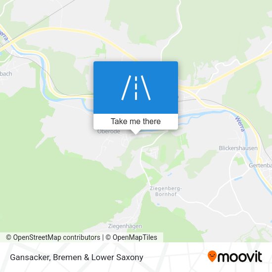 Gansacker map