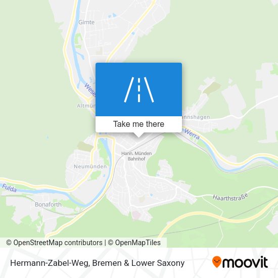 Hermann-Zabel-Weg map
