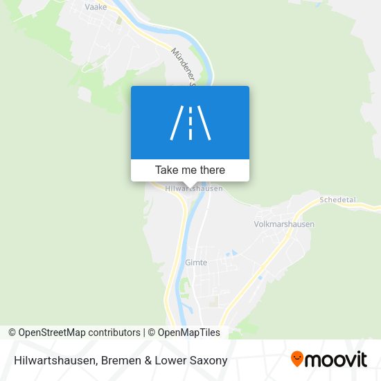 Hilwartshausen map