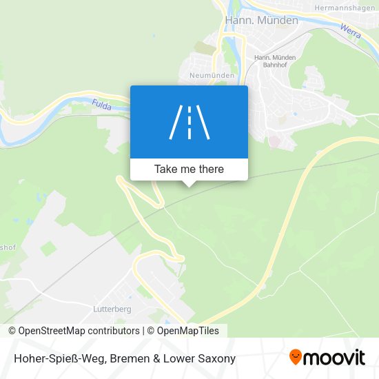 Hoher-Spieß-Weg map
