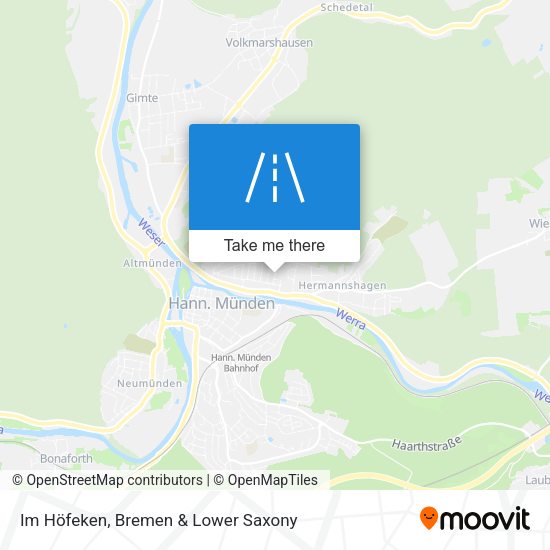 Im Höfeken map