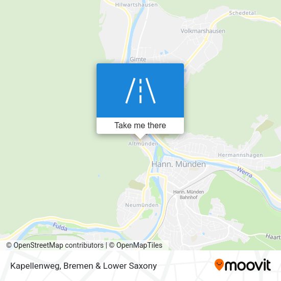 Kapellenweg map