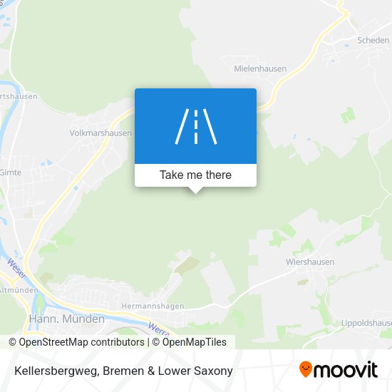 Kellersbergweg map