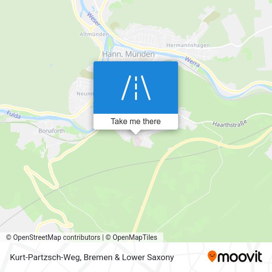 Kurt-Partzsch-Weg map