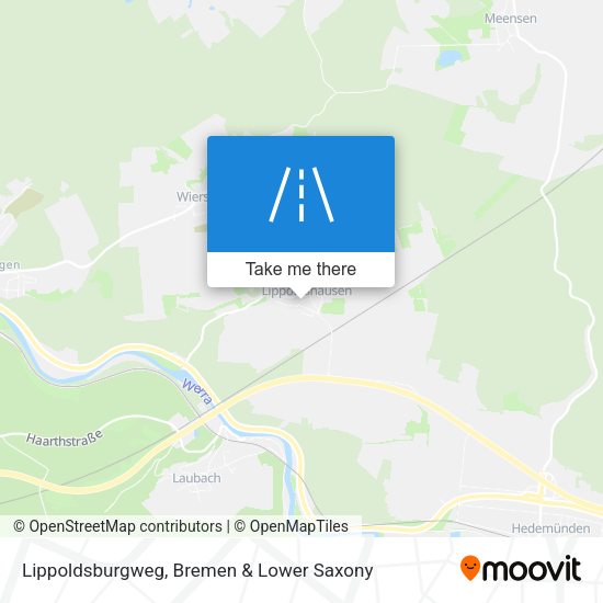 Lippoldsburgweg map