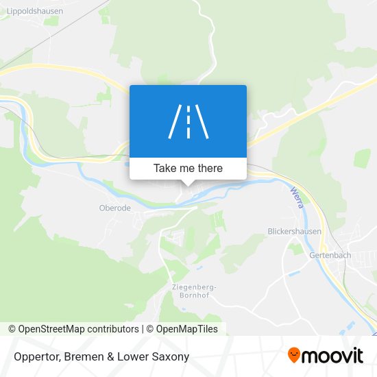 Oppertor map