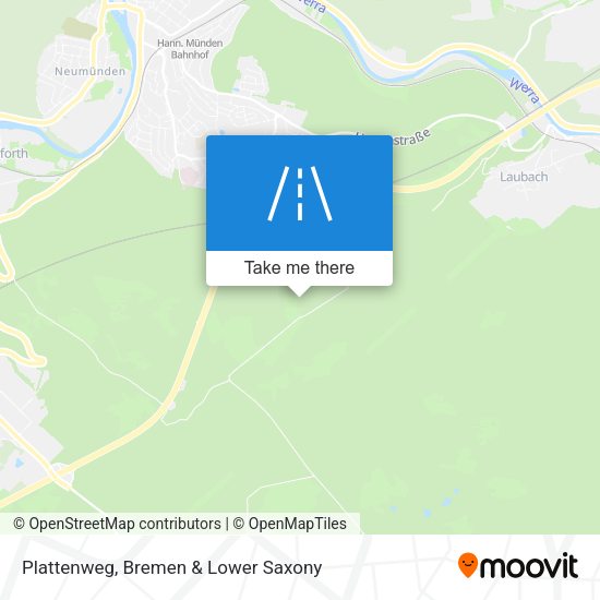 Plattenweg map