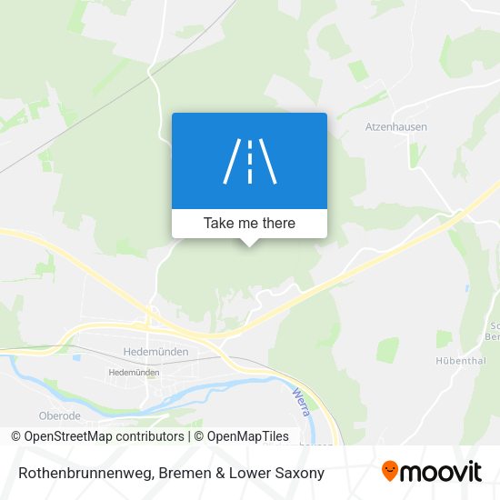 Rothenbrunnenweg map