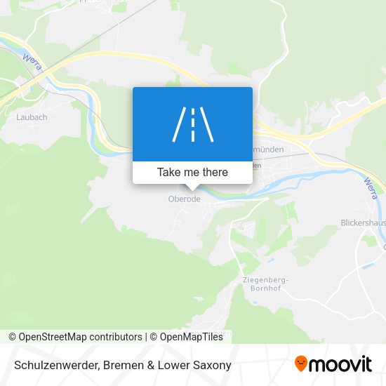 Schulzenwerder map