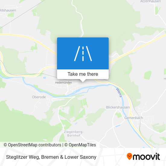 Steglitzer Weg map