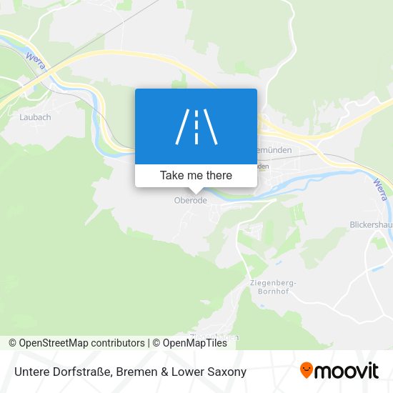 Untere Dorfstraße map