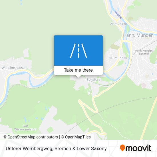 Unterer Wembergweg map