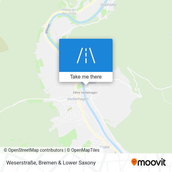 Weserstraße map