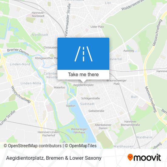 Aegidientorplatz map