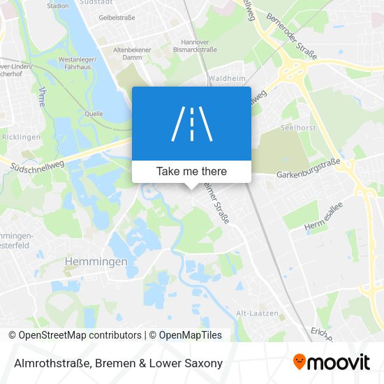 Almrothstraße map
