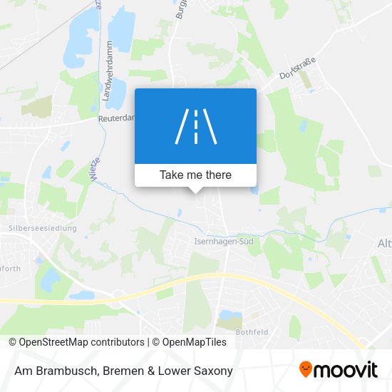 Am Brambusch map