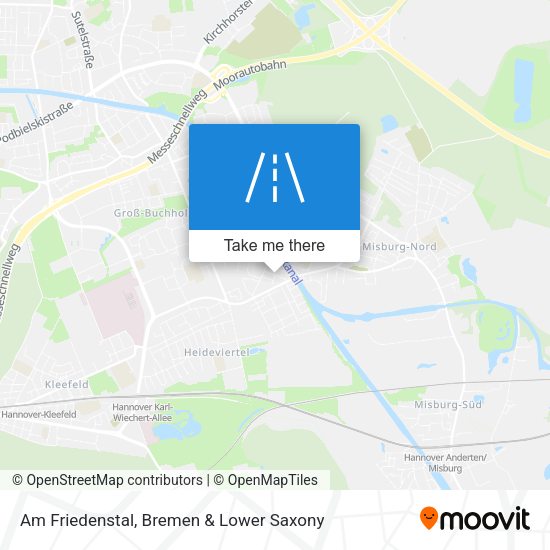 Am Friedenstal map
