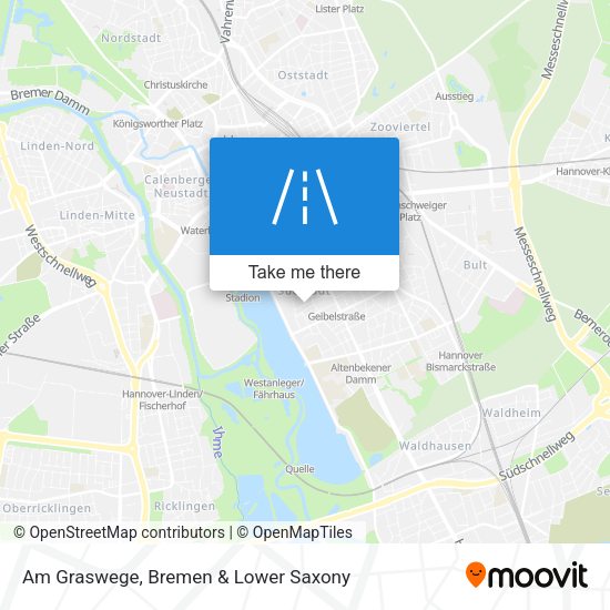 Am Graswege map