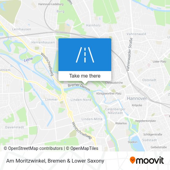 Am Moritzwinkel map