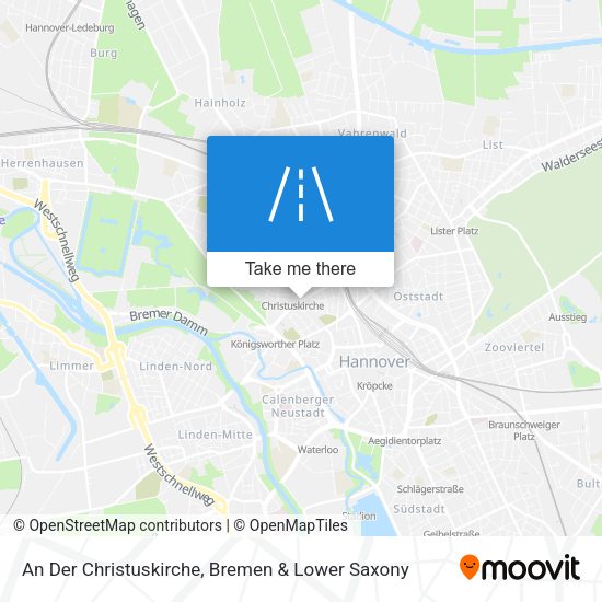 An Der Christuskirche map