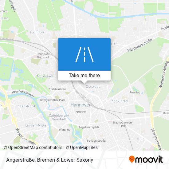 Angerstraße map