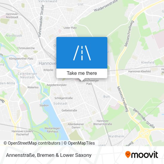 Annenstraße map