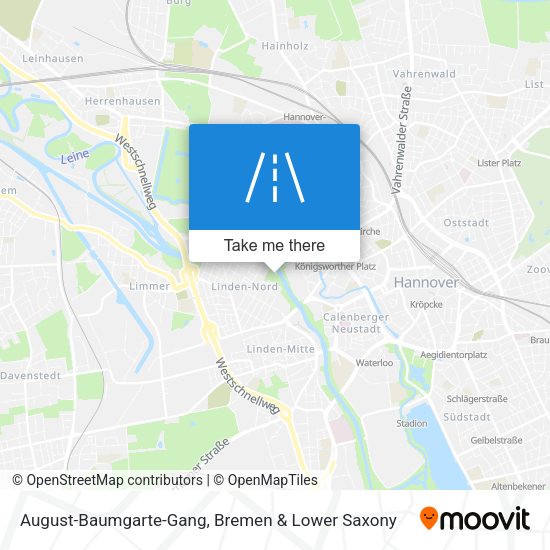 August-Baumgarte-Gang map