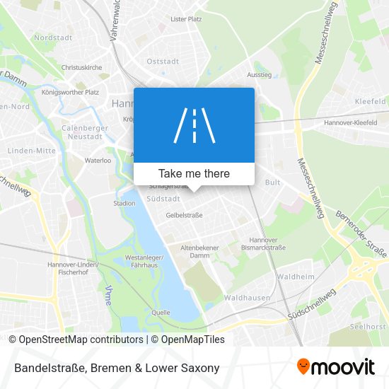 Bandelstraße map