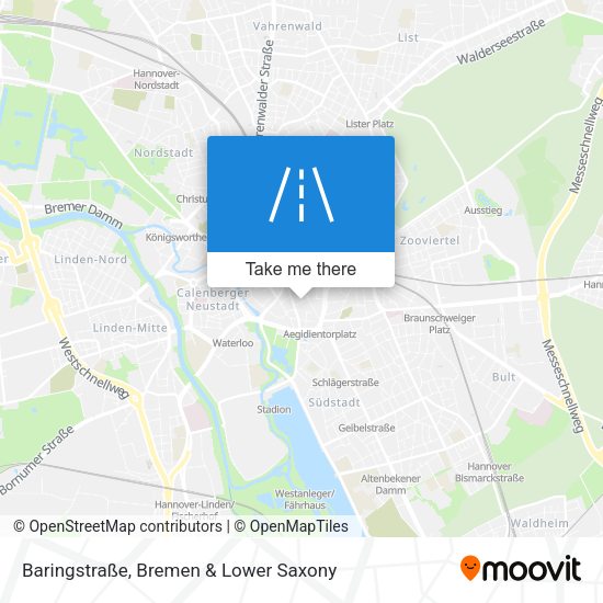 Baringstraße map