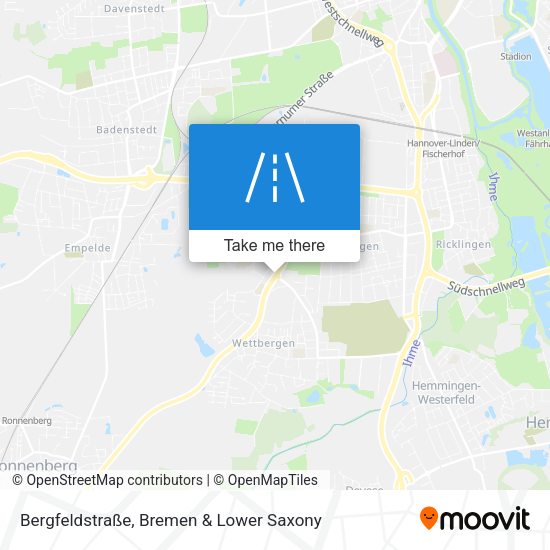 Bergfeldstraße map