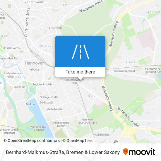Bernhard-Malkmus-Straße map