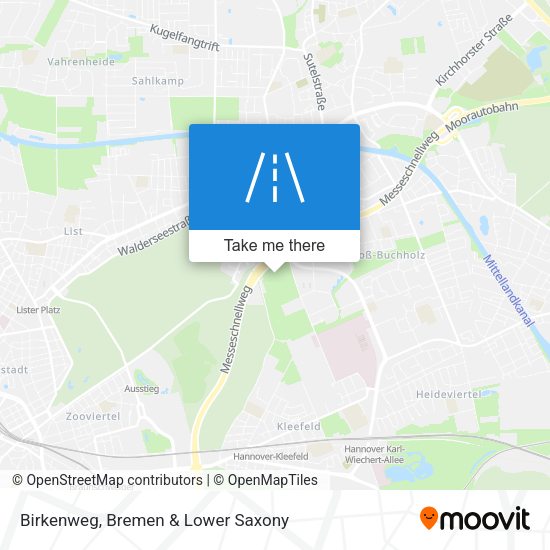 Birkenweg map