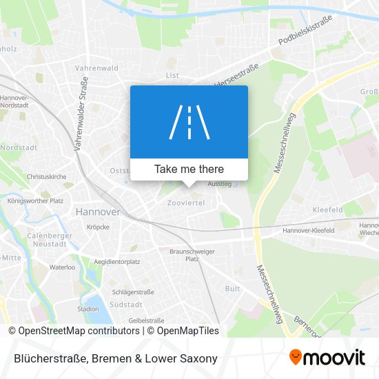 Blücherstraße map