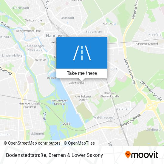 Bodenstedtstraße map