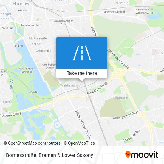 Borriesstraße map