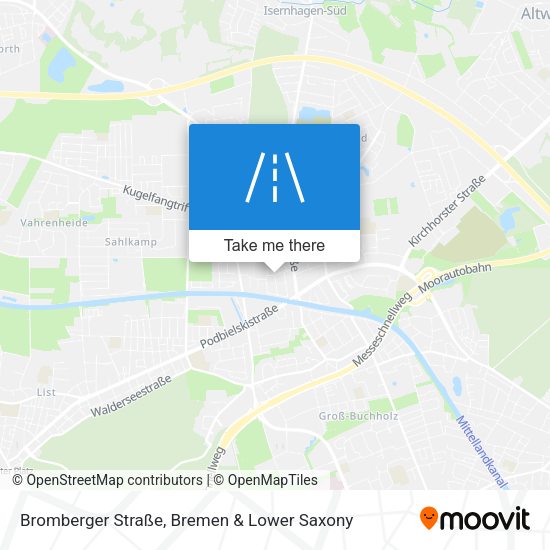 Bromberger Straße map