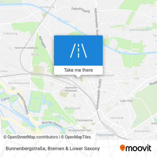 Bunnenbergstraße map