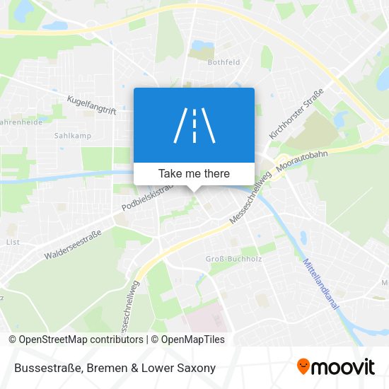 Bussestraße map