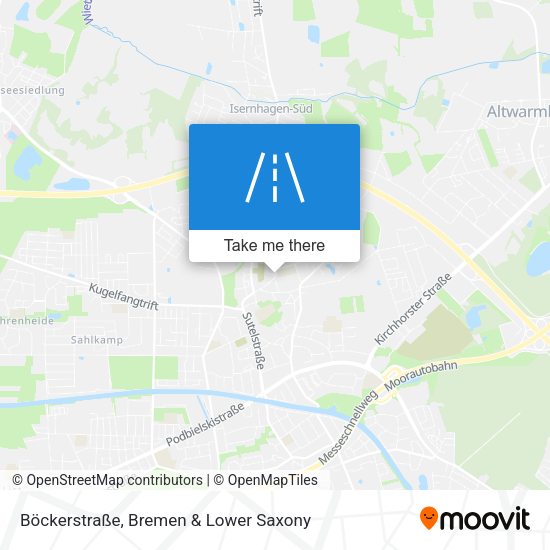 Böckerstraße map