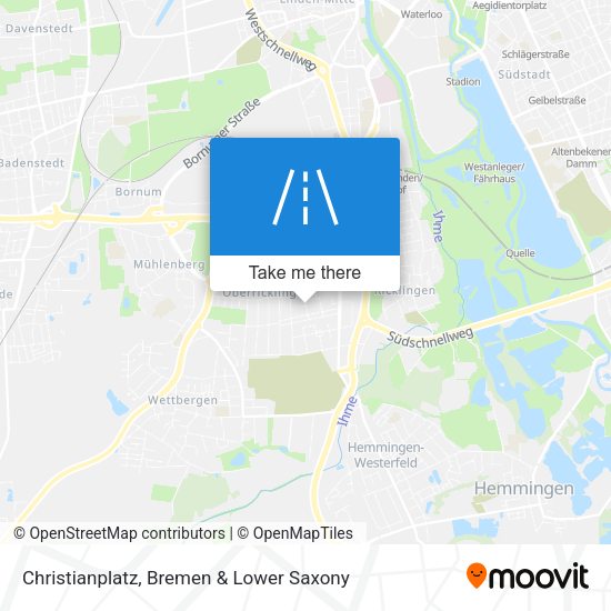 Christianplatz map
