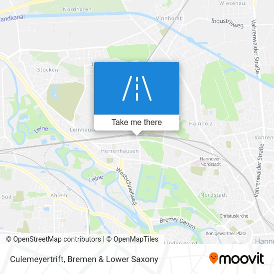 Culemeyertrift map