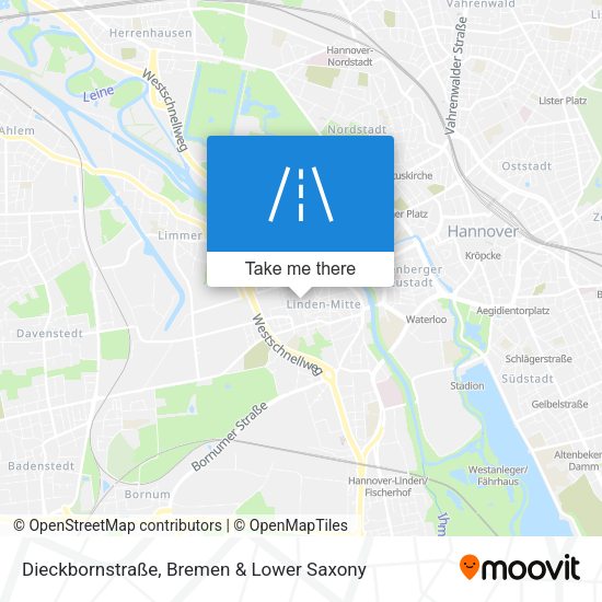 Dieckbornstraße map