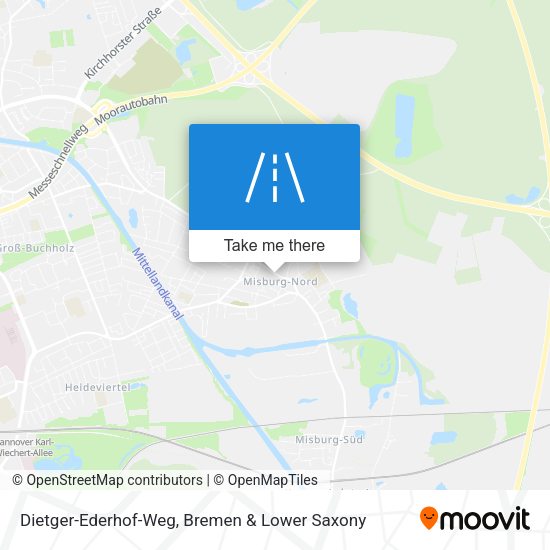 Dietger-Ederhof-Weg map