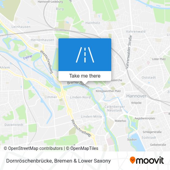 Dornröschenbrücke map