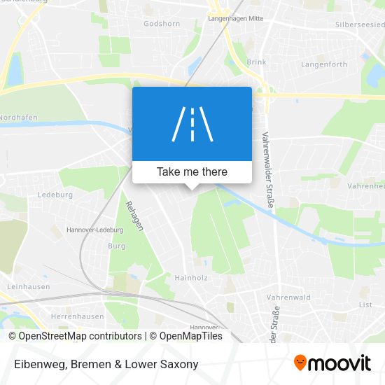 Eibenweg map
