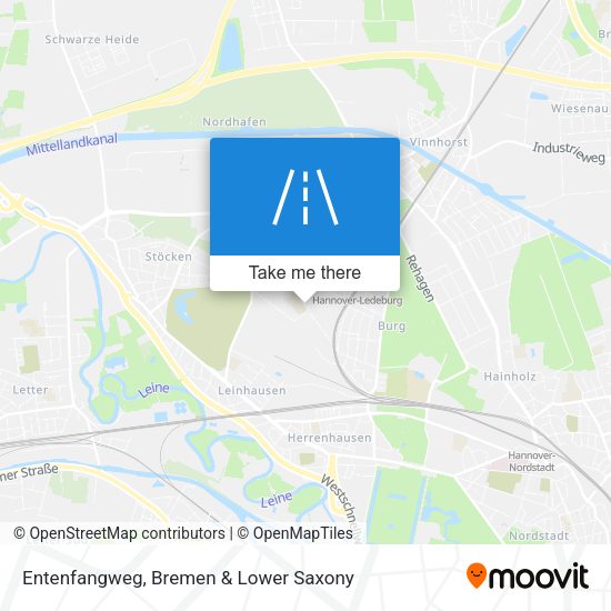 Entenfangweg map