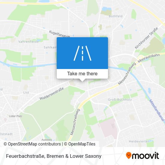 Feuerbachstraße map