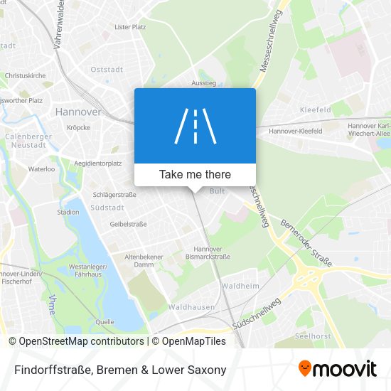 Findorffstraße map
