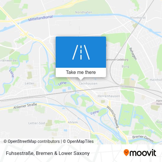 Fuhsestraße map