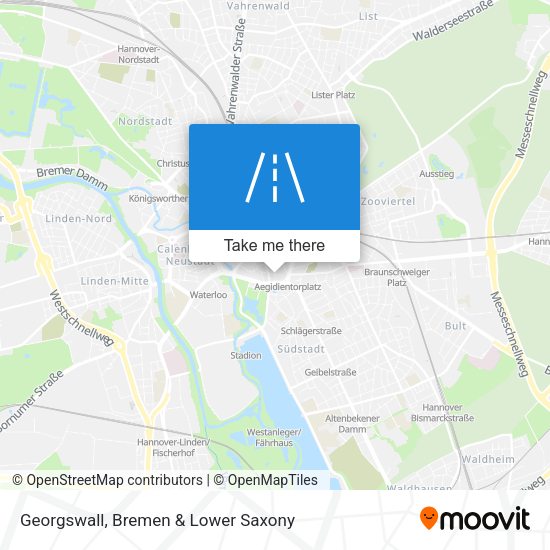 Georgswall map